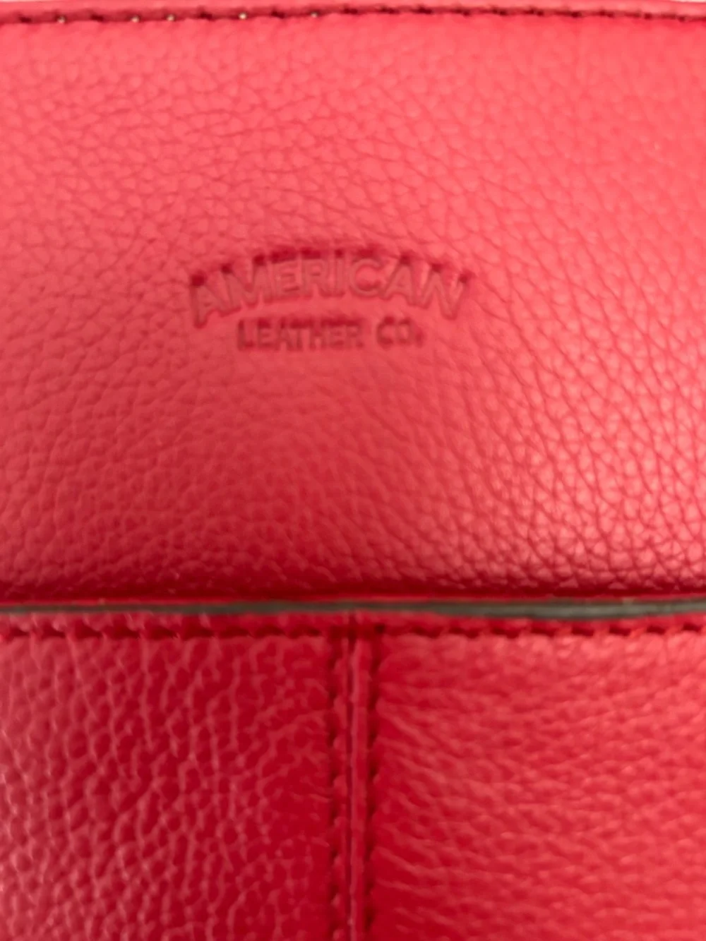 American Leather Co. Meadow Convertible Satchel in Red